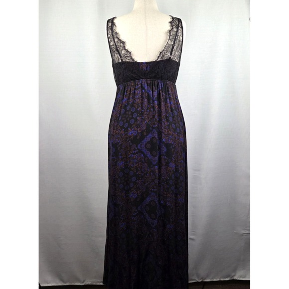 LoveStitch Belle Lace Paisley Maxi Dress Women's Small Babydoll Cottagecore Boho - Picture 2 of 7